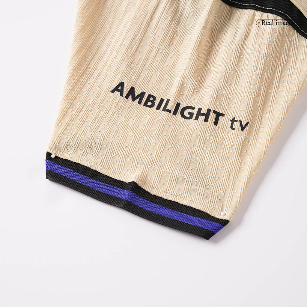 Camiseta de fútbol ROONY #19 Auténtica del Barcelona 2025/26, amarilla - UCL