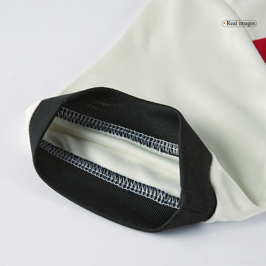 Camiseta de fútbol infantil de visitante del Manchester United (camiseta y pantalón corto) 2024/25