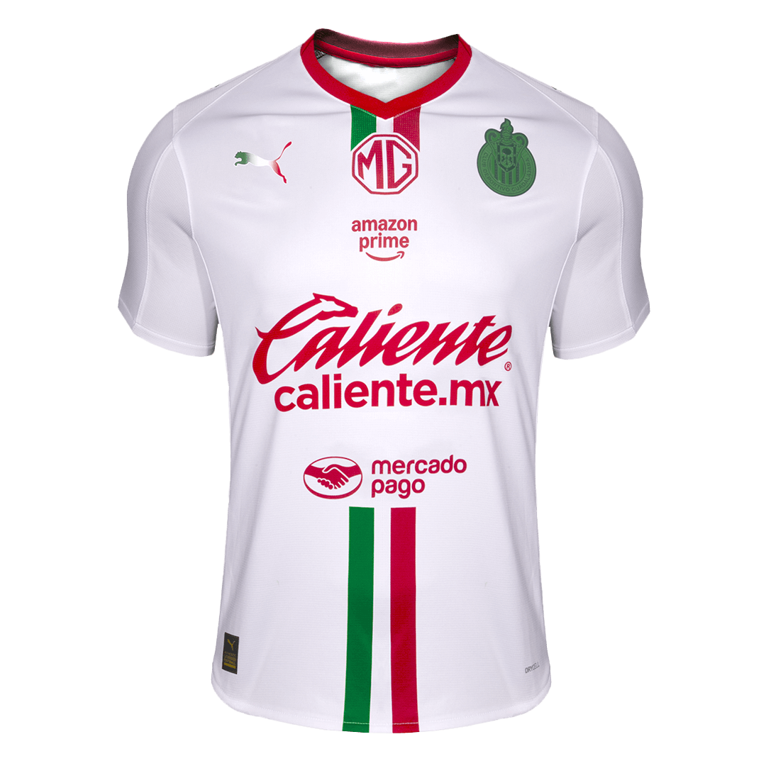 Soccer Kits Chivas Away Soccer Jersey 2025/26 White