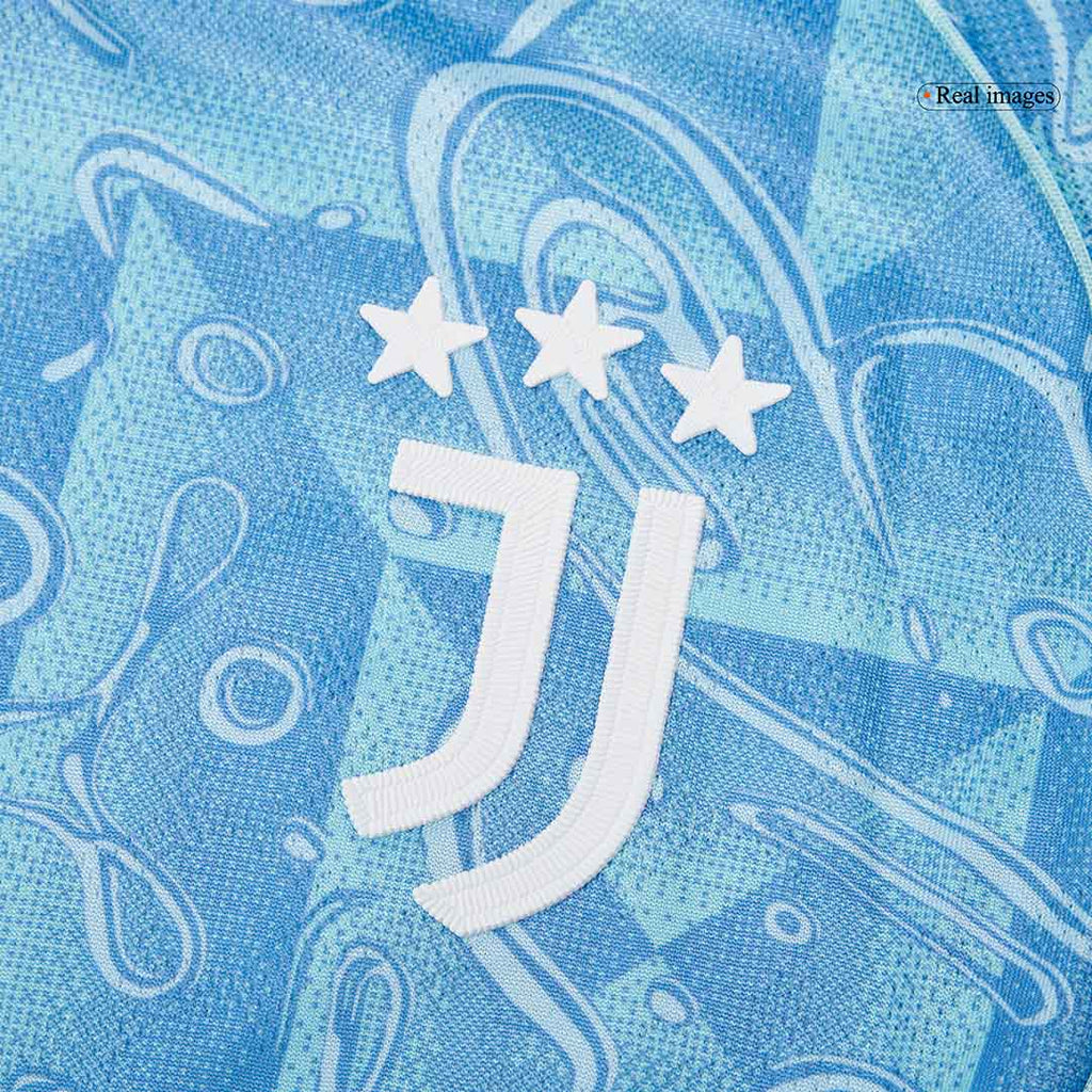 Soccer Kits Authentic Juventus Away Soccer Jersey 2025/26 Blue