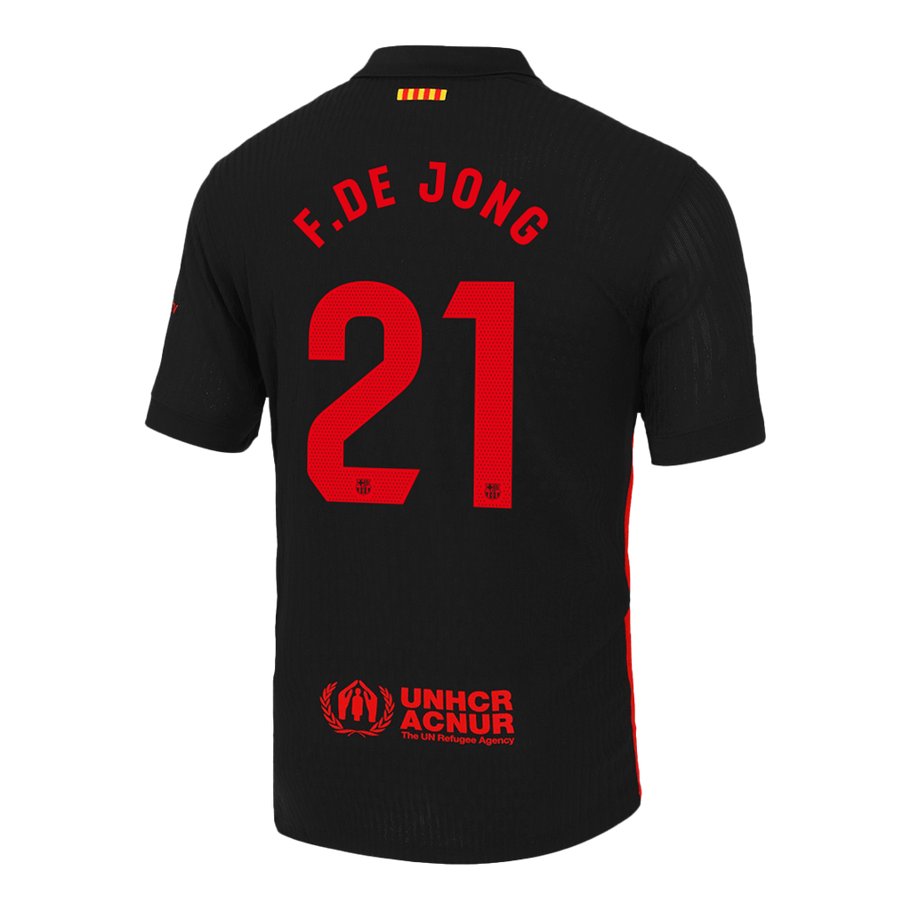 Soccer Kits Authentic F.DE JONG #21 Barcelona Away Soccer Jersey 2024/25