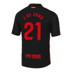Soccer Kits Authentic F.DE JONG #21 Barcelona Away Soccer Jersey 2024/25