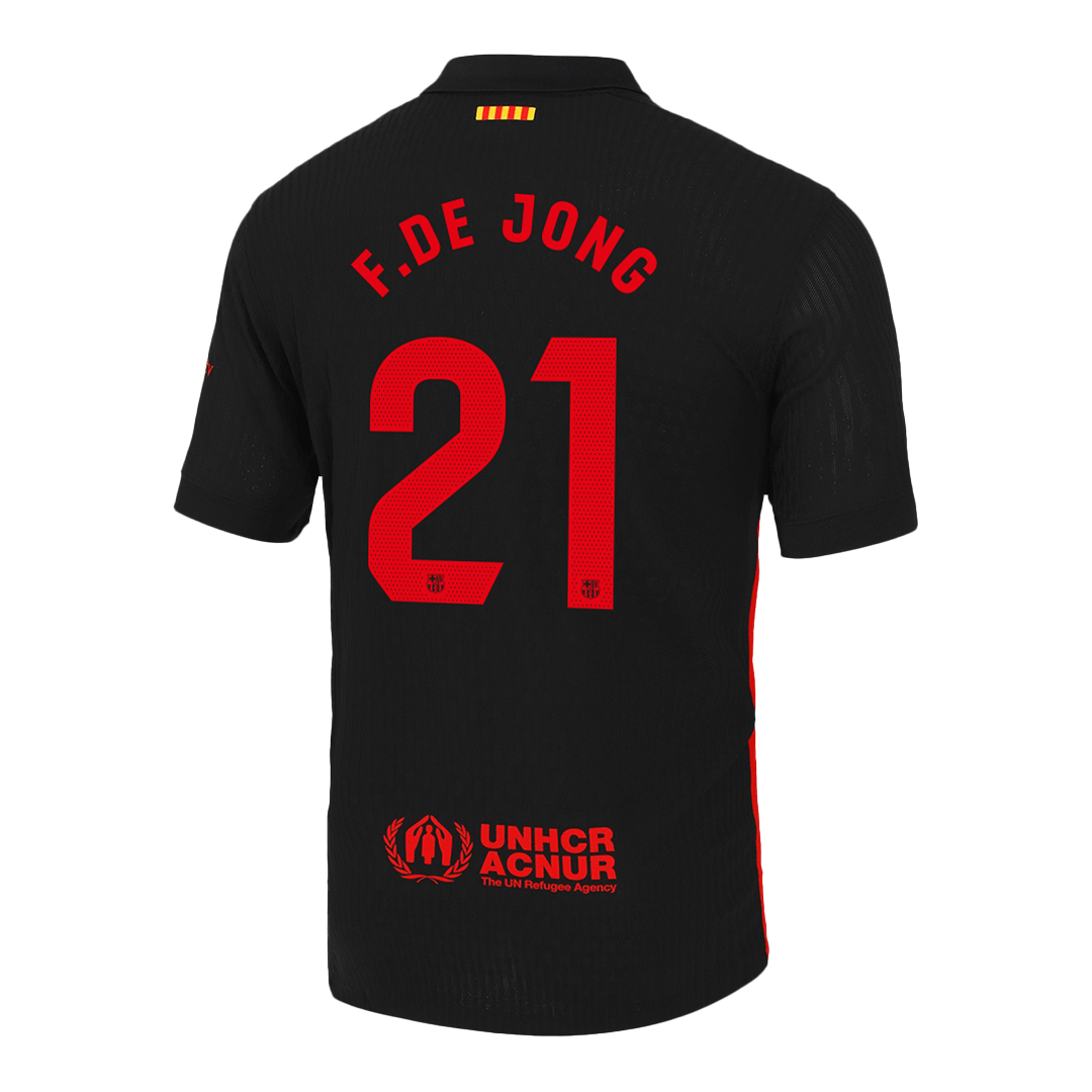 Soccer Kits Authentic F.DE JONG #21 Barcelona Away Soccer Jersey 2024/25