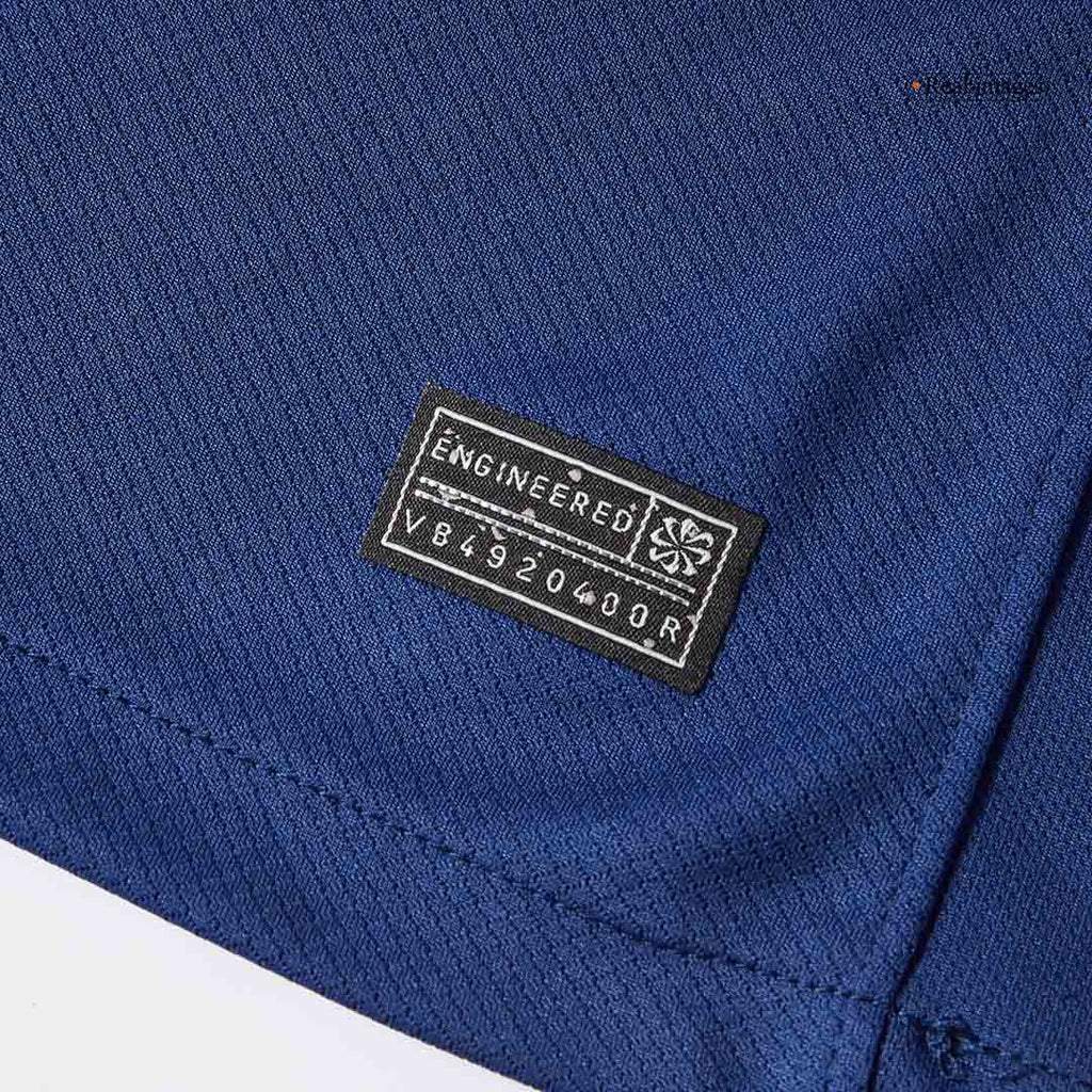 Camiseta de fútbol de manga larga de visitante del PSG 2024/25 azul marino