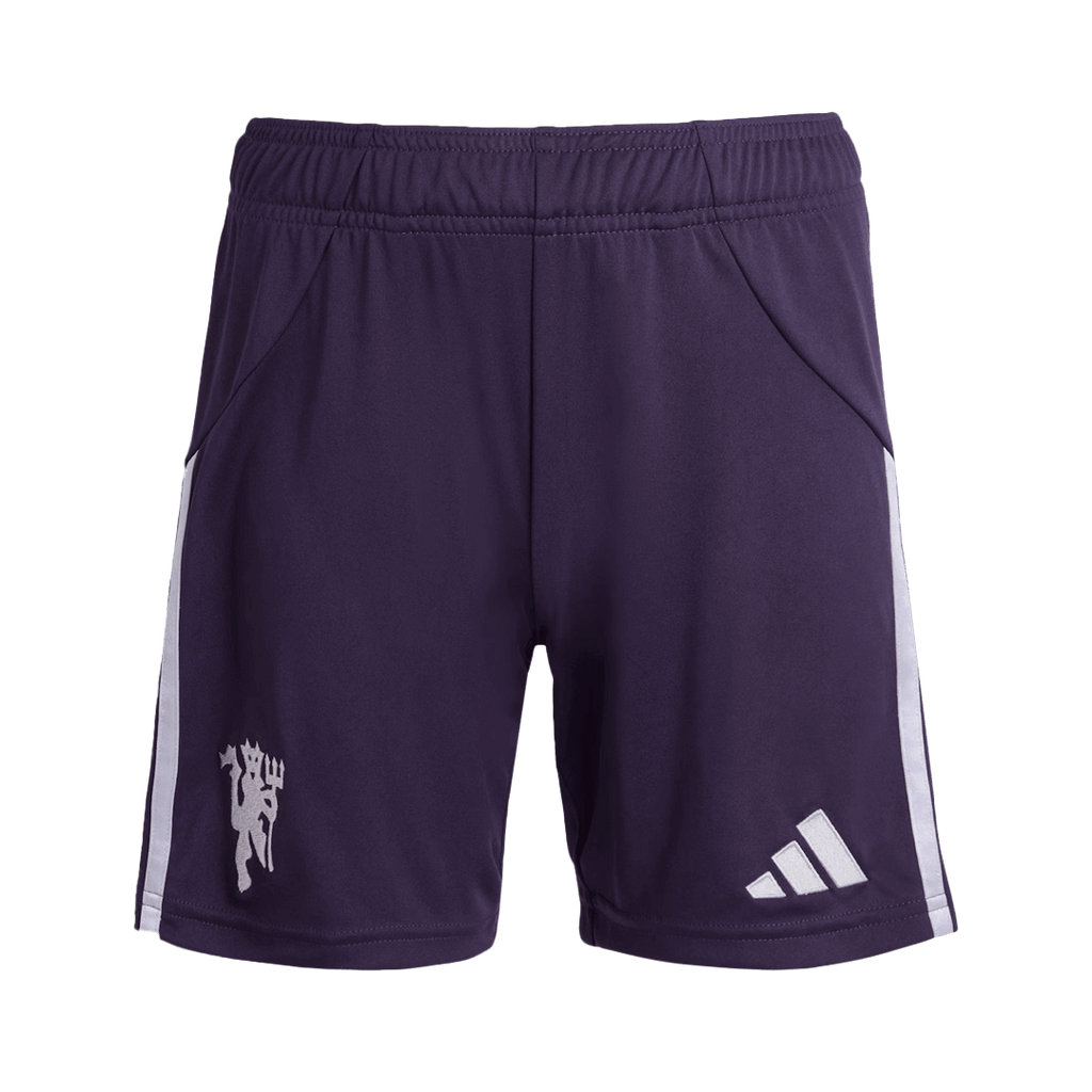 Maillots de football Manchester United Extérieur Short de football 25/26 Violet