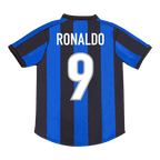 Kits de fútbol Retro RONALDO #9 1999/00 Inter de Milán Camiseta de fútbol local