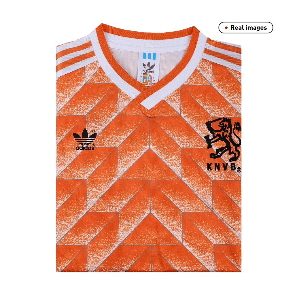 Camiseta de fútbol retro de Holanda de 1988