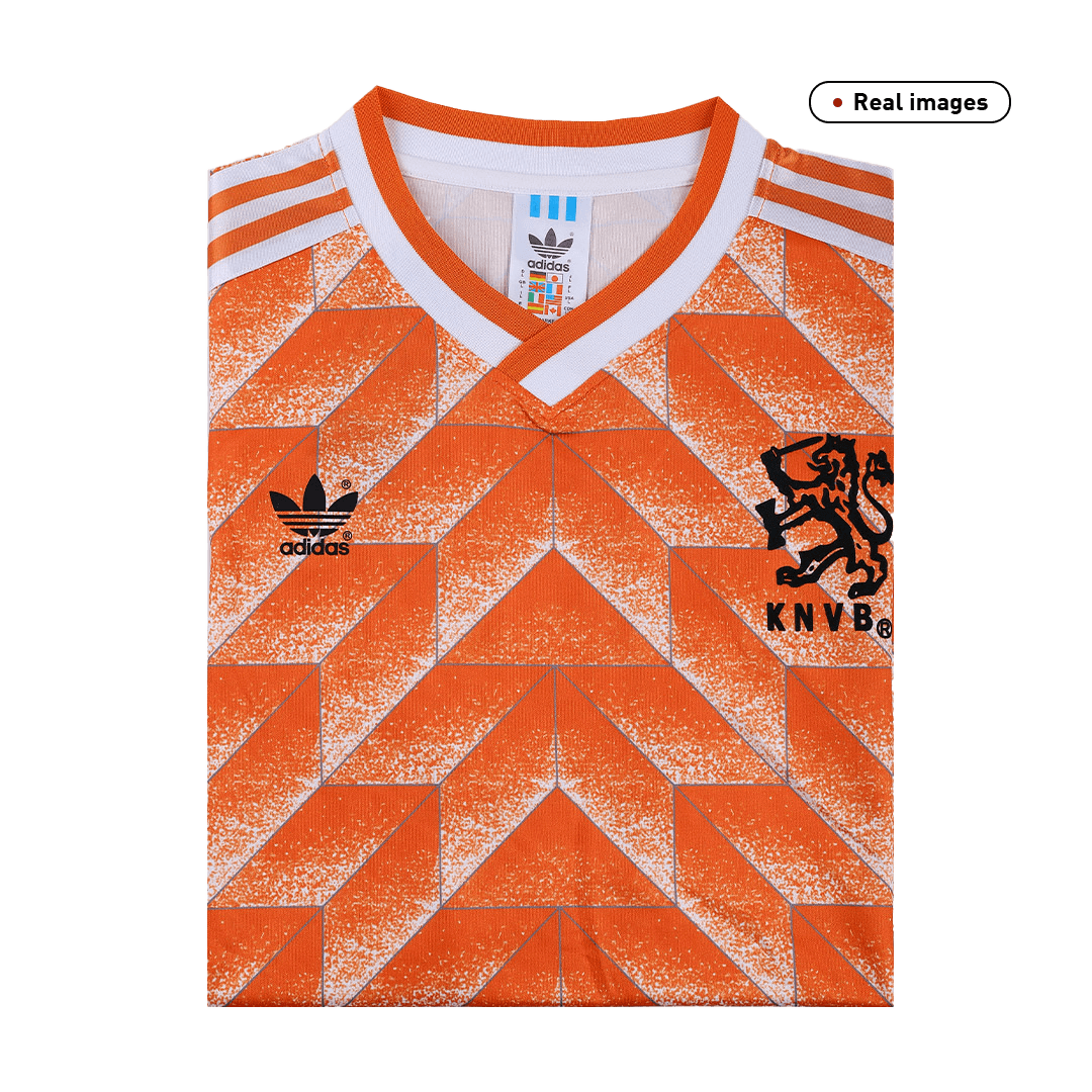Camiseta de fútbol retro de Holanda de 1988