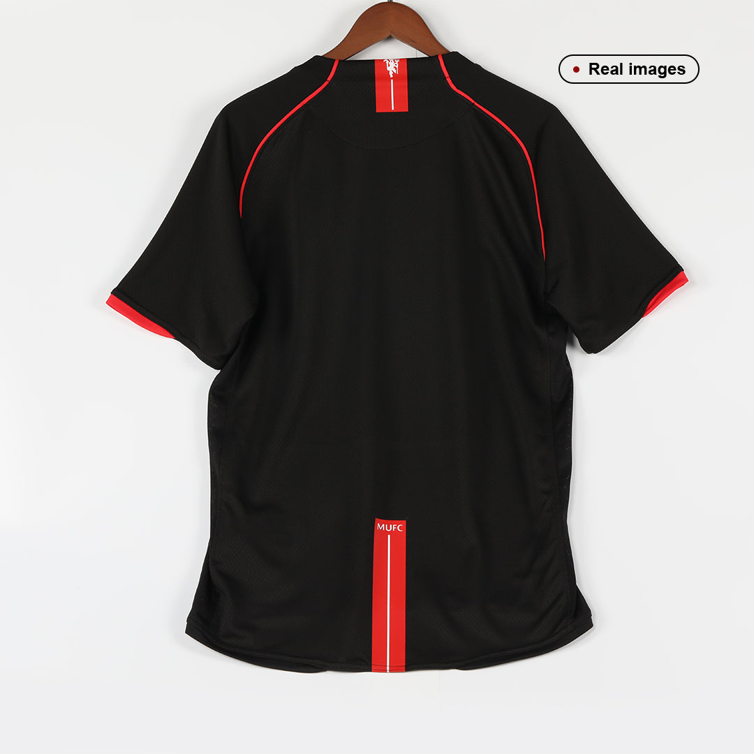 Camiseta de fútbol retro de visitante del Manchester United 2007/08