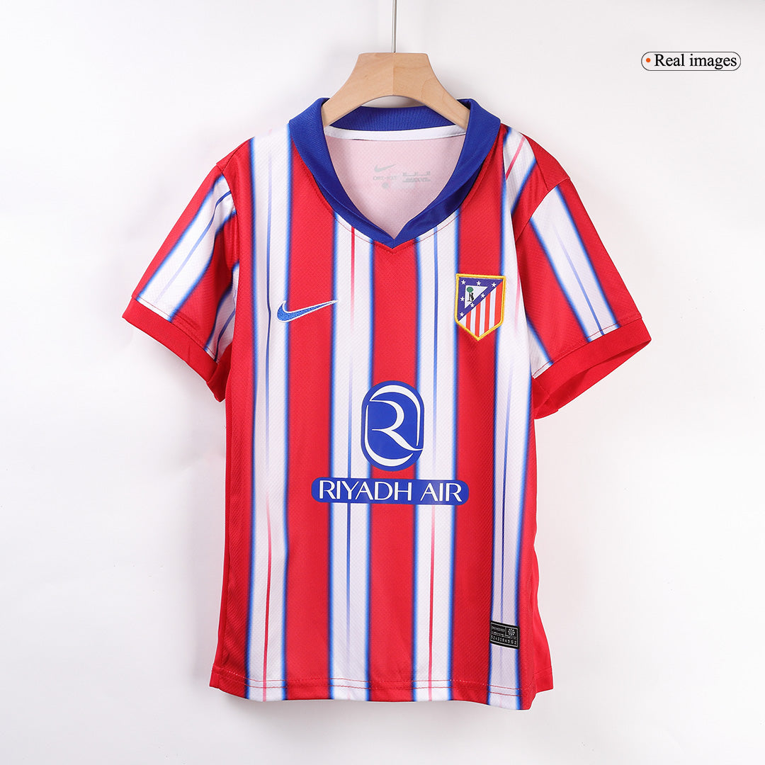 Maillot de football domicile Atlético Madrid pour enfant (maillot + short) 2024/25
