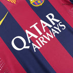 Camiseta de fútbol retro del Barcelona 2014/15