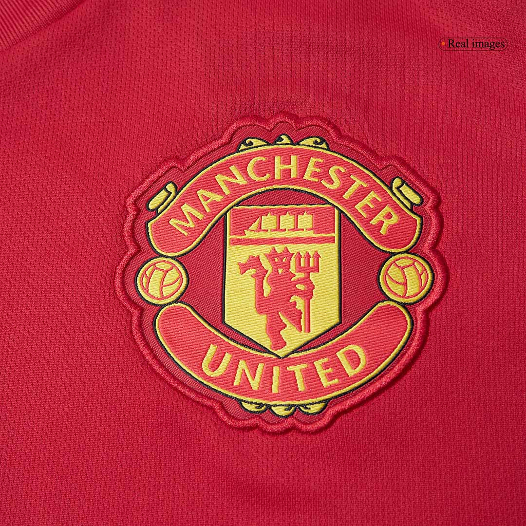 Soccer Kits B.FERNANDES #8 Manchester United Home Soccer Jersey 2025/26 Red