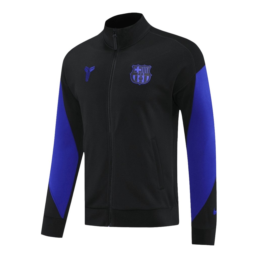 Soccer Kits 25/26 Barcelona Training Jacket Black&Purple