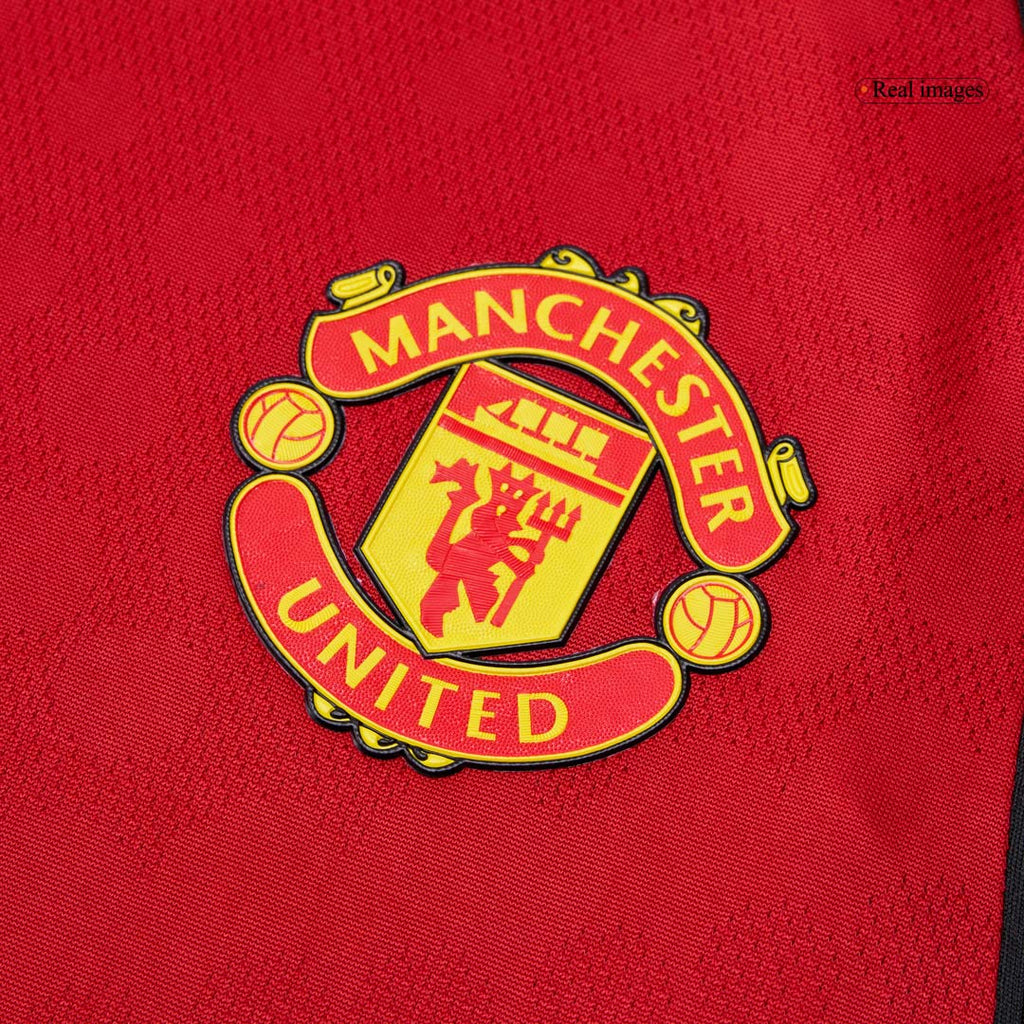 Kits de fútbol ŠEŠKO #30 Camiseta de fútbol local auténtica del Manchester United 2025/26 Roja