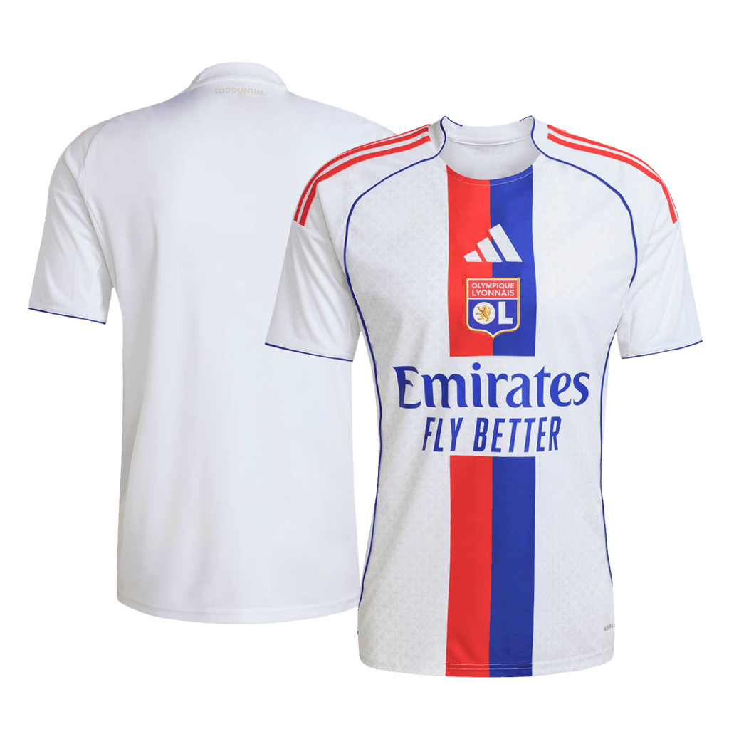 Kits de football Maillot de foot domicile Olympique Lyonnais 25/26 Blanc
