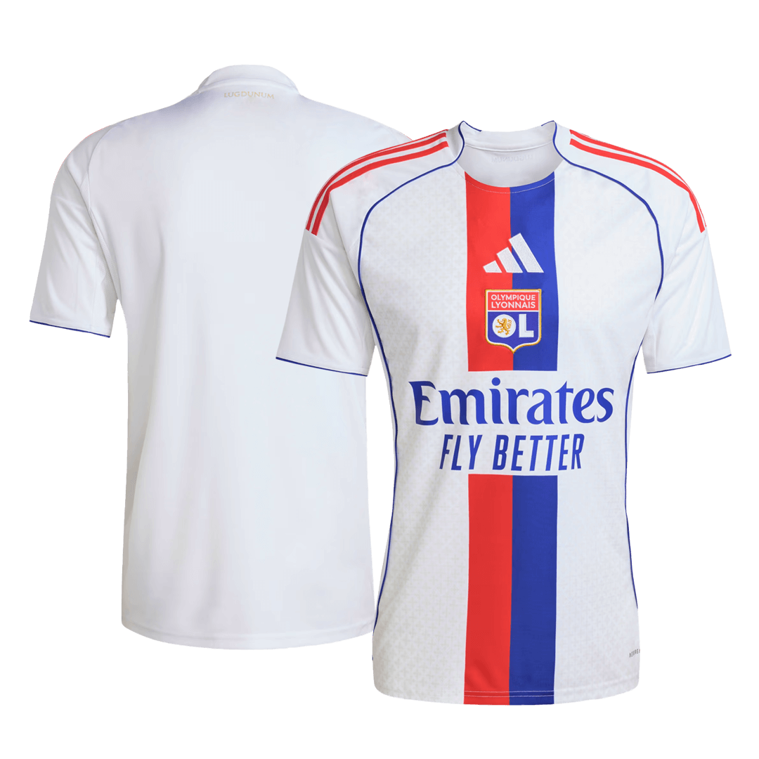 Kits de football Maillot de foot domicile Olympique Lyonnais 25/26 Blanc