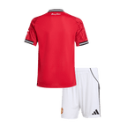 Maillot de football Manchester United Domicile Enfant (Maillot + Short) 2025/26 Rouge