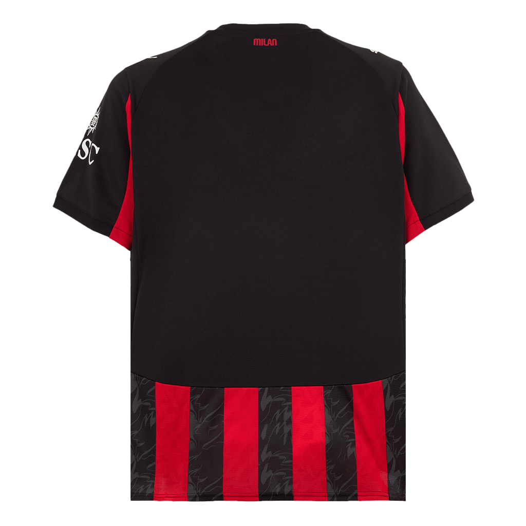 Soccer Kits AC Milan Home Soccer Jersey 2025/26 Red&Black