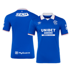 Maillot de football domicile des Glasgow Rangers 2025/26 Bleu