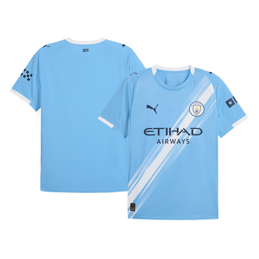 Maillot de football Manchester City Domicile 2025/26 Bleu