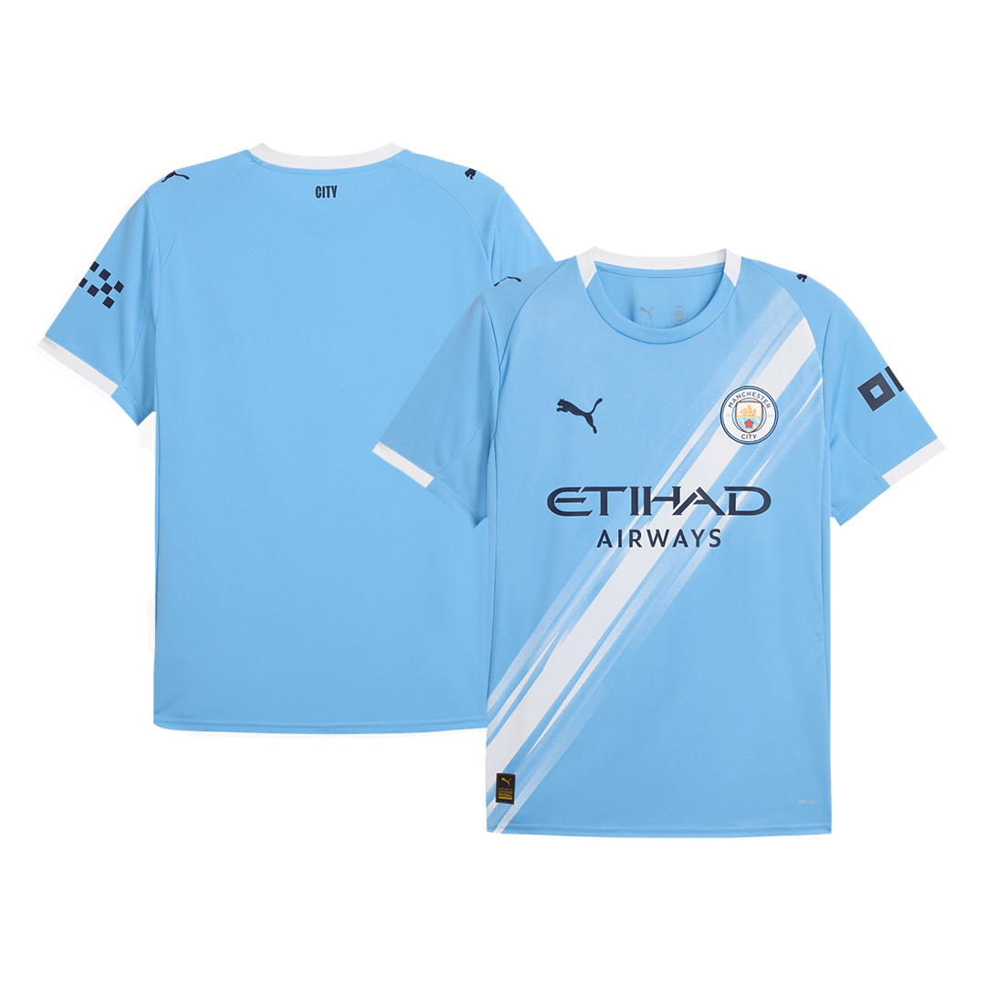 Maillot de football Manchester City Domicile 2025/26 Bleu