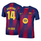Soccer Kits Authentic RASHFORD #14 Barcelona Home Soccer Jersey 2025/26 Red&Blue - UCL