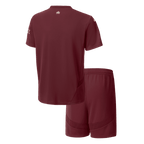 Camiseta de fútbol infantil de visitante del Manchester City (camiseta y pantalón corto) 2024/25