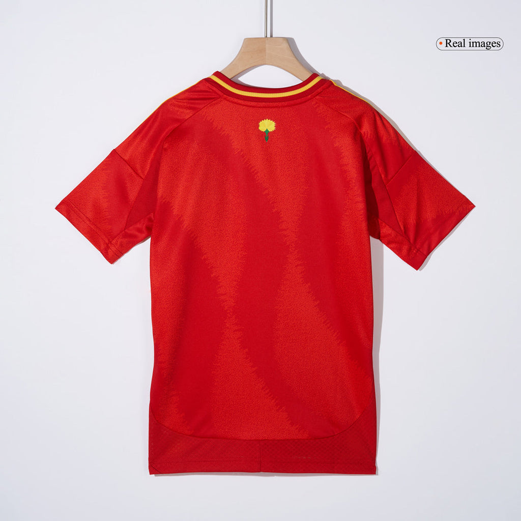 Kits de fútbol para niños: camiseta local de España (camiseta y pantalón corto) para la Eurocopa 2024