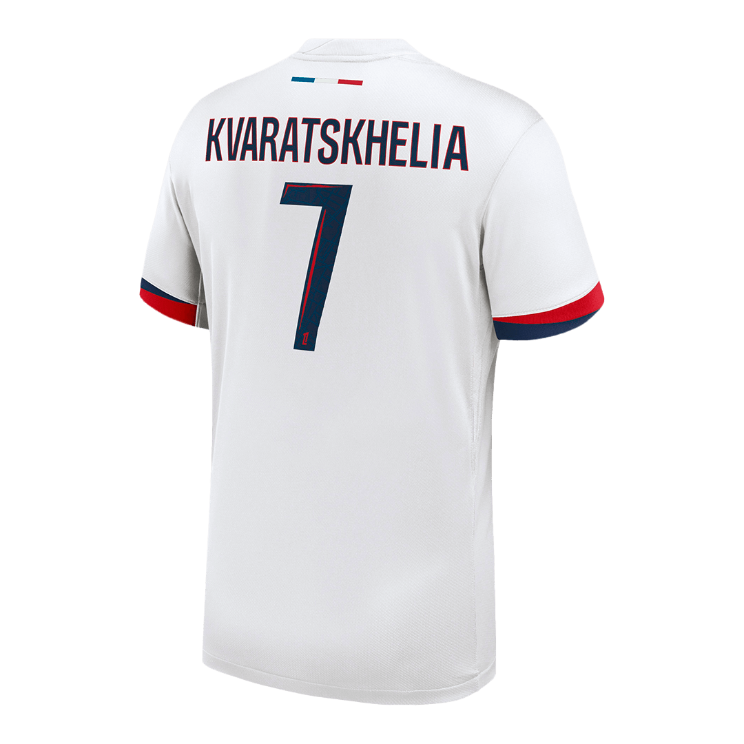 Maillot de football extérieur PSG KVARATSKHELIA #7 2024/25