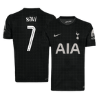 Soccer Kits XAVI #7 Tottenham Hotspur Away Soccer Jersey 2025/26 Black - UCL