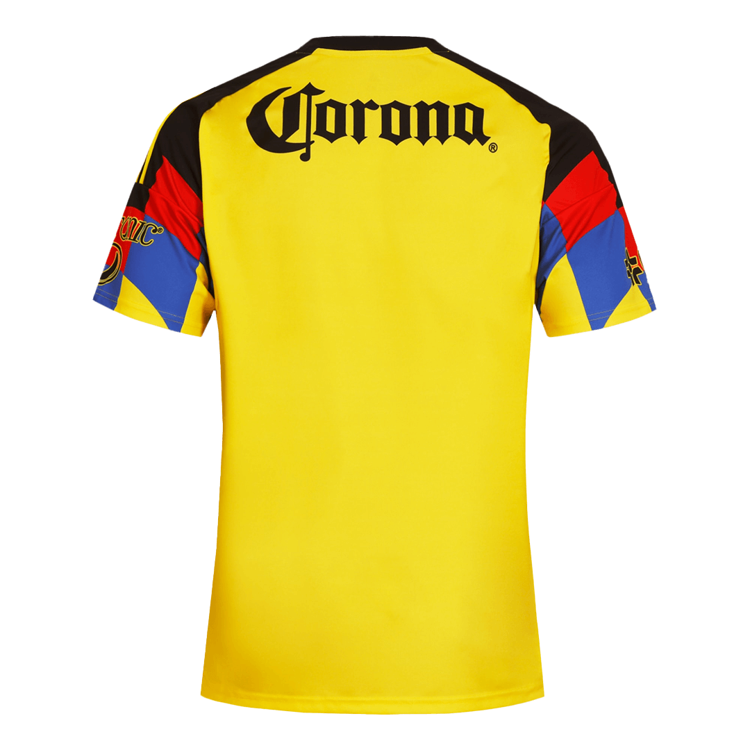 Soccer Kits Club America Home Soccer Jersey 2025/26 Yellow