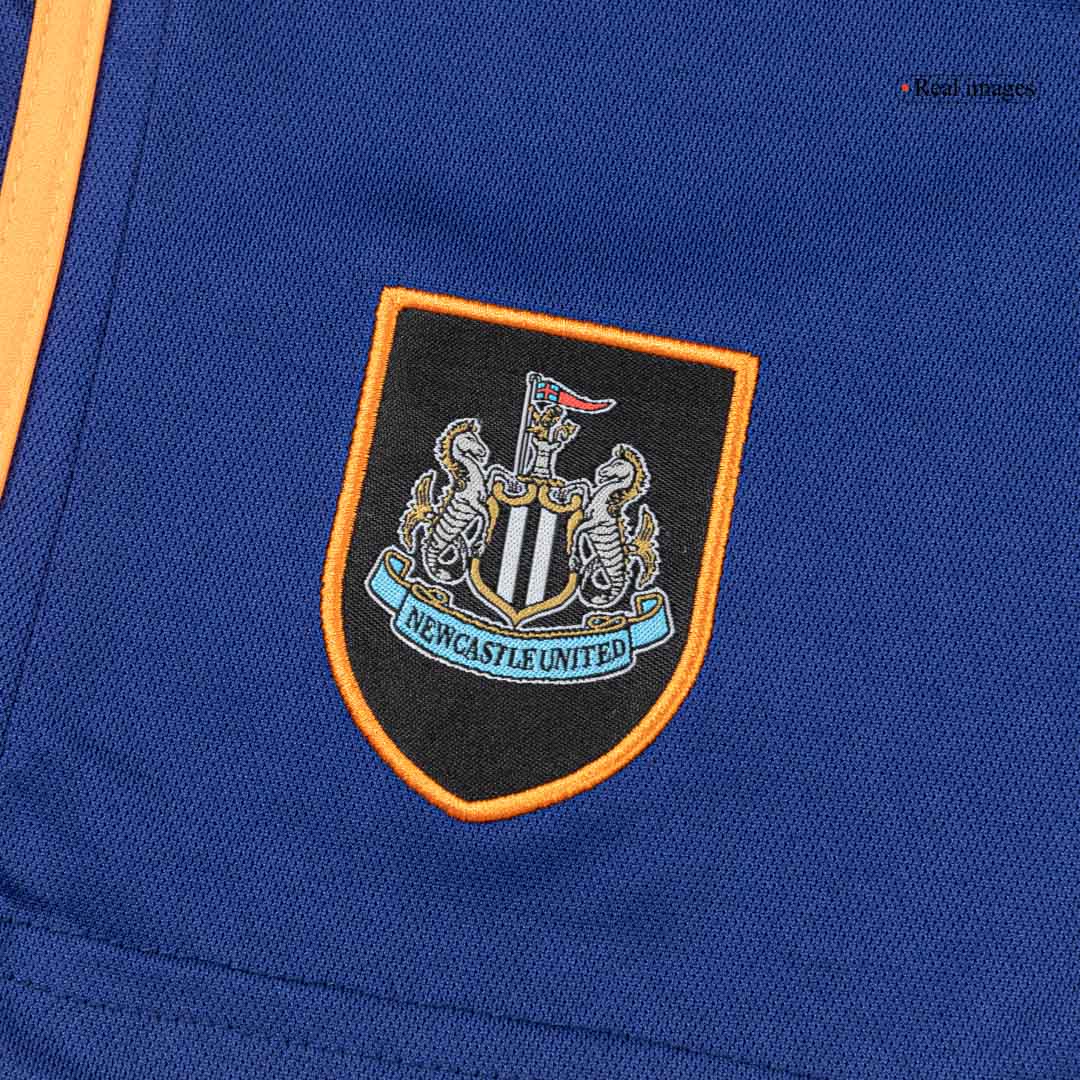 Camiseta de fútbol infantil de visitante del Newcastle United (camiseta y pantalón corto) 2025/26, azul marino