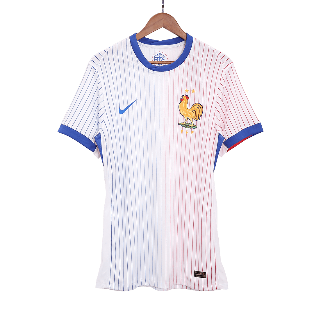 Soccer Kits Authentic France Away Soccer Jersey Euro 2024