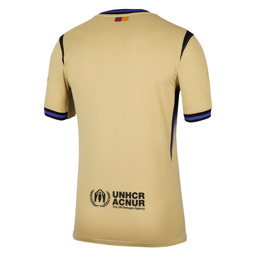 Soccer Kits Barcelona Away Soccer Jersey 2025/26 Yellow