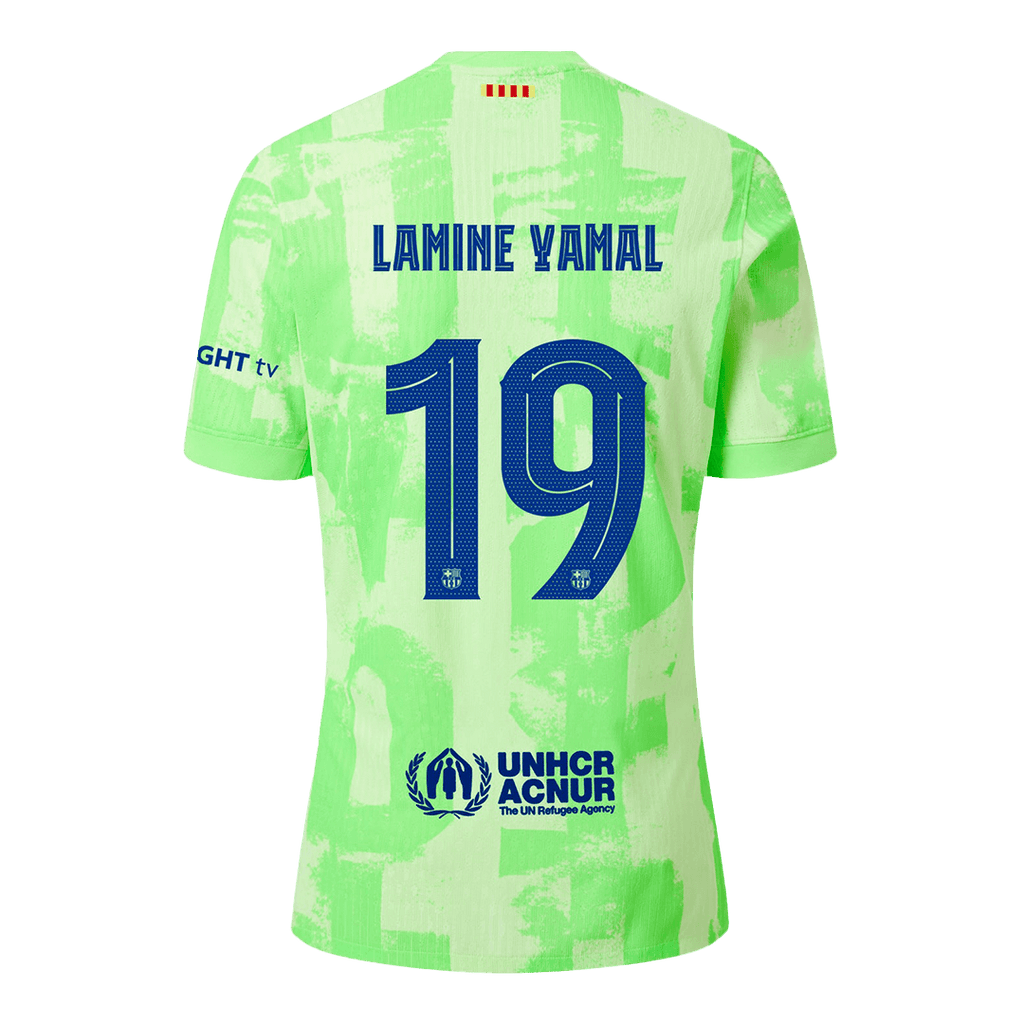Soccer Kits Authentic LAMINE YAMAL #19 Barcelona Third Away Soccer Jersey 2024/25 - UCL