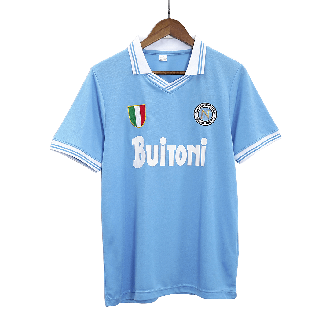 Camiseta de fútbol retro del Napoli 1986/87