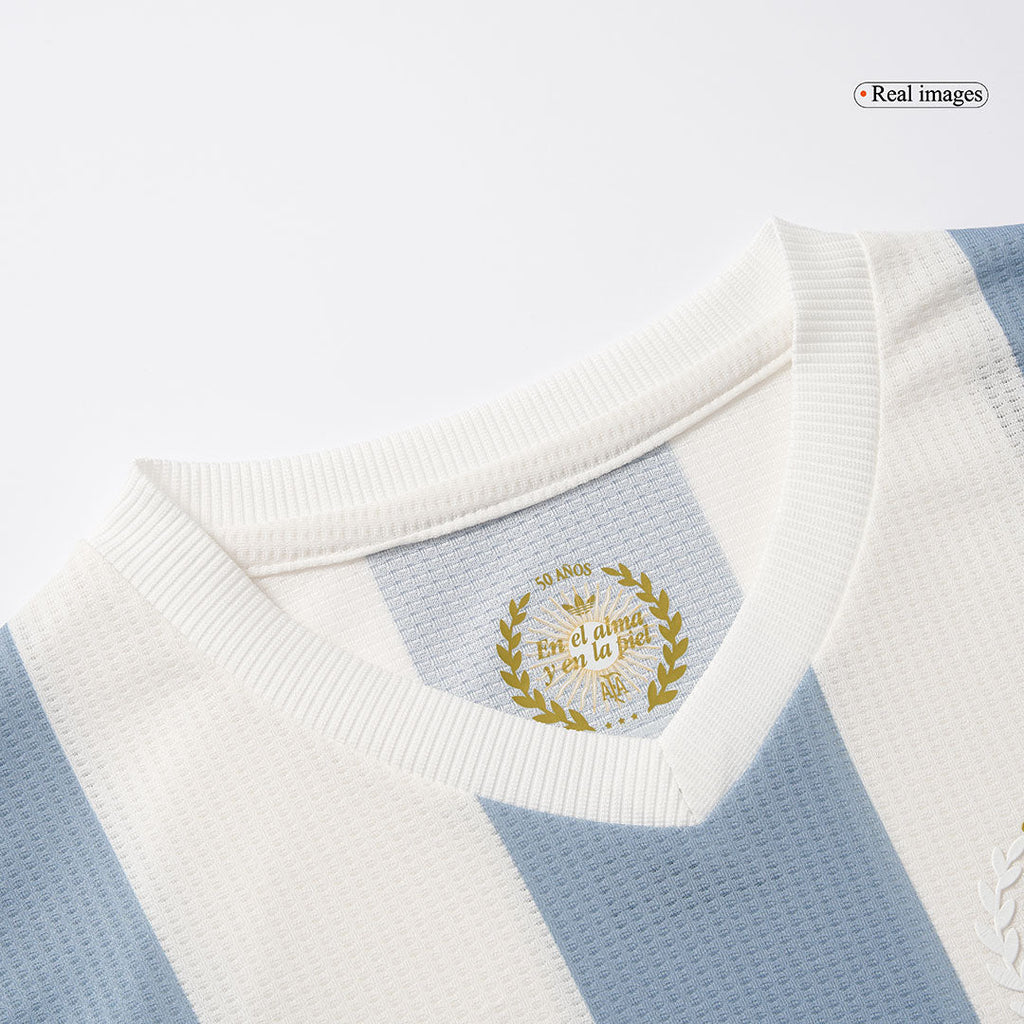 Maillot de football Argentine pour enfant (maillot + short) 2024 - 50e anniversaire