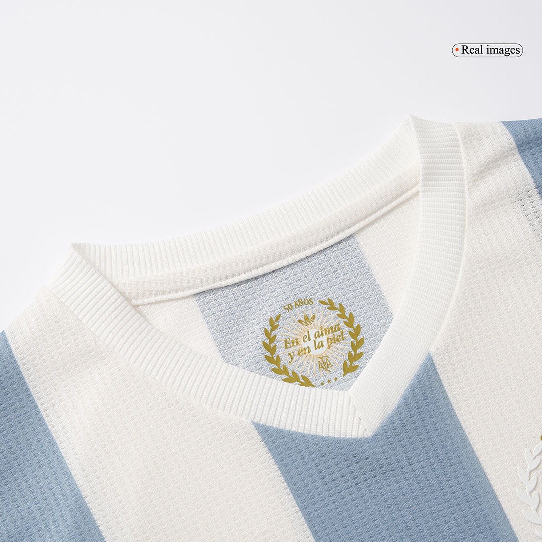 Maillot de football Argentine pour enfant (maillot + short) 2024 - 50e anniversaire