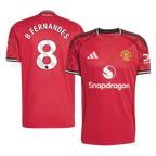 Soccer Kits B.FERNANDES #8 Manchester United Home Soccer Jersey 2025/26 Red