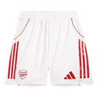 Soccer Kits Authentic 25/26 Arsenal Home Shorts White