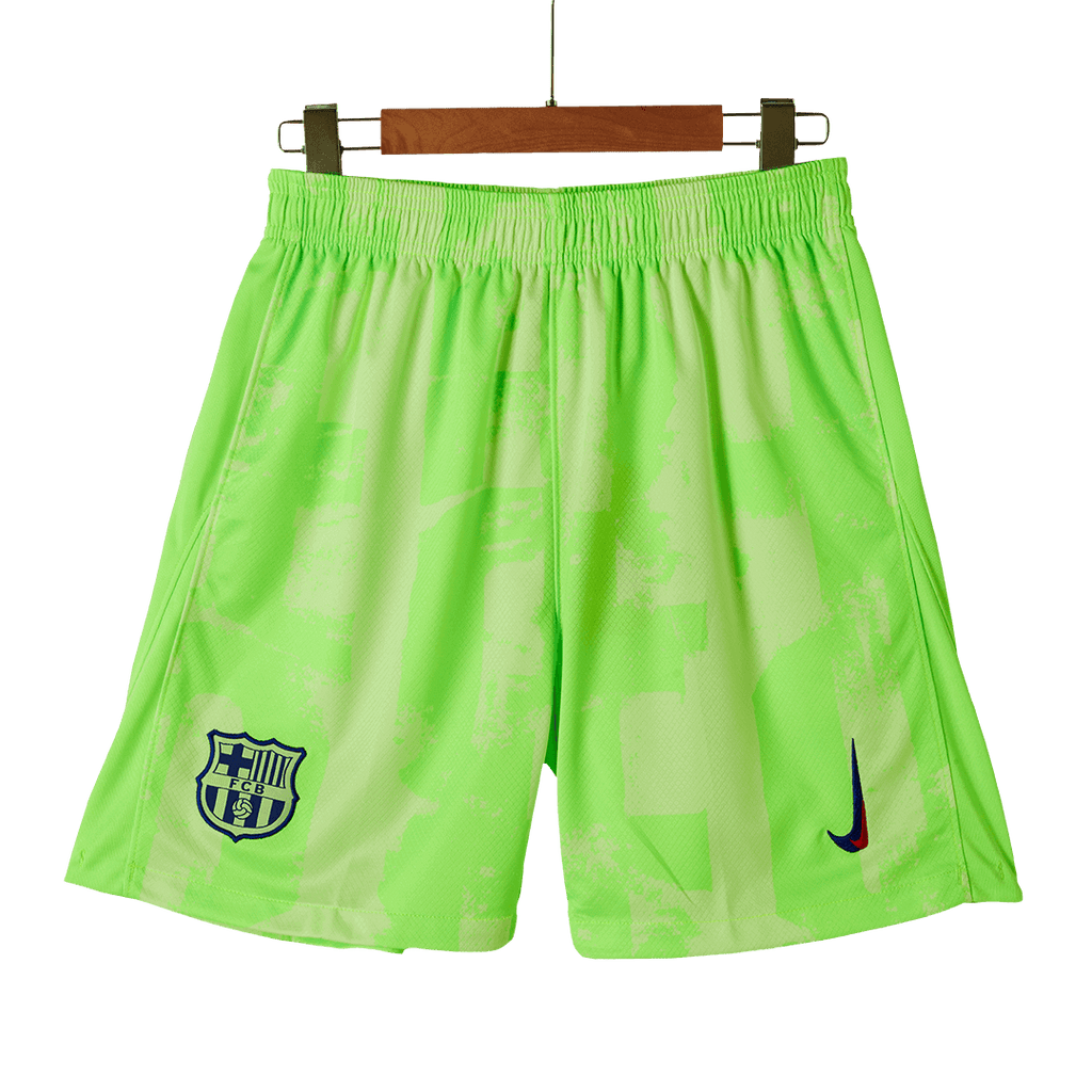 Soccer Kits Barcelona Third Away Soccer Jersey Kit(Jersey+Shorts) 2024/25 - UCL