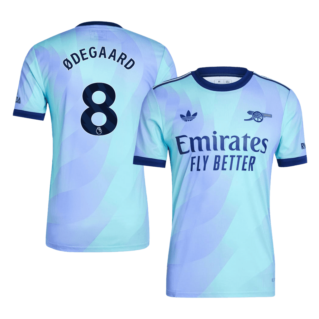 Soccer Kits Authentic ØDEGAARD #8 Arsenal Third Away Soccer Jersey 2024/25