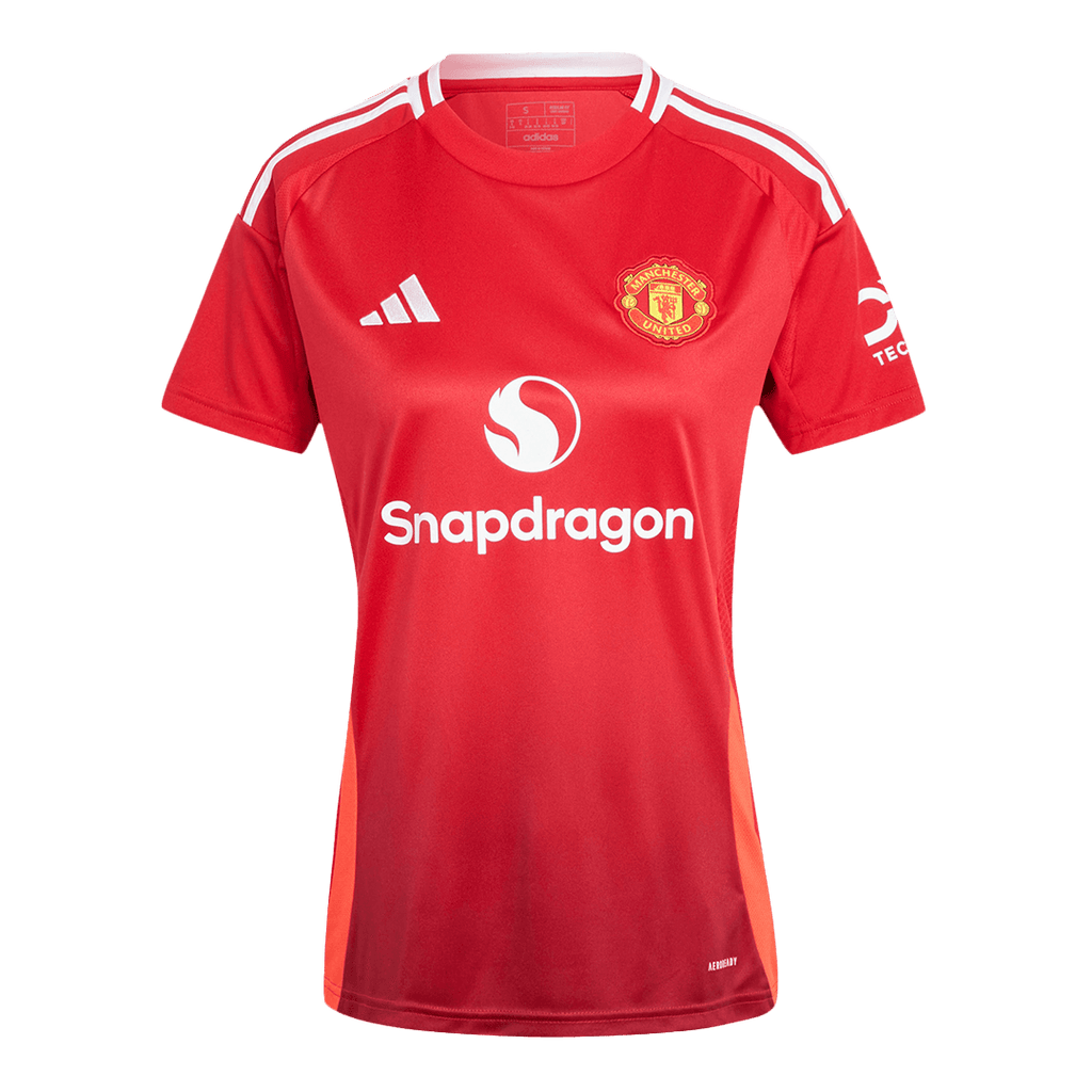Soccer Kits Women's Manchester United Home Soccer Jersey Shirt 2024/25
