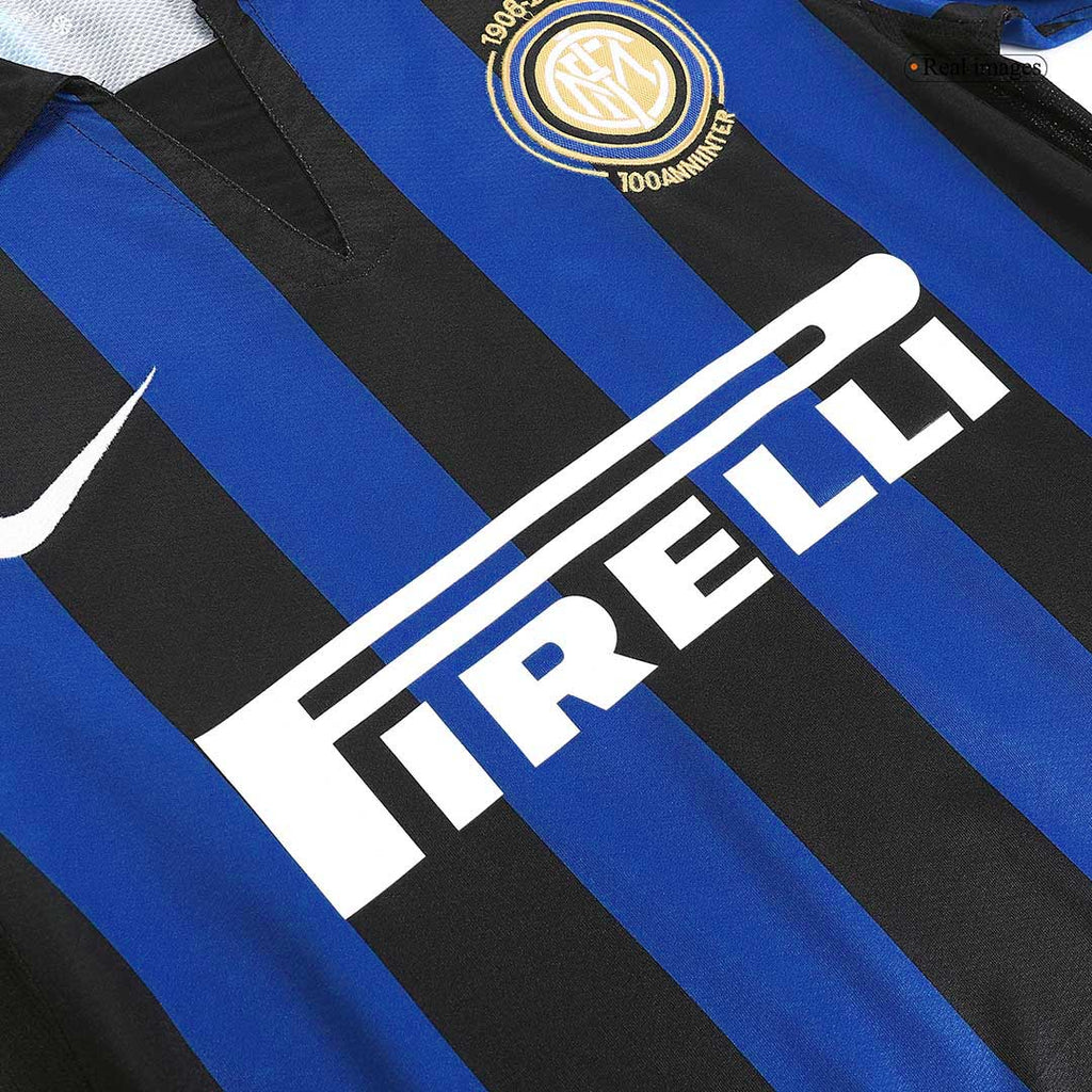 Camiseta de fútbol retro del Inter de Milán 2007/08