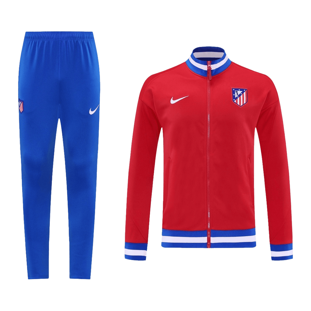 Soccer Kits 25/26 Atletico Madrid Training Jacket Kit(Jacket+Pants) Red