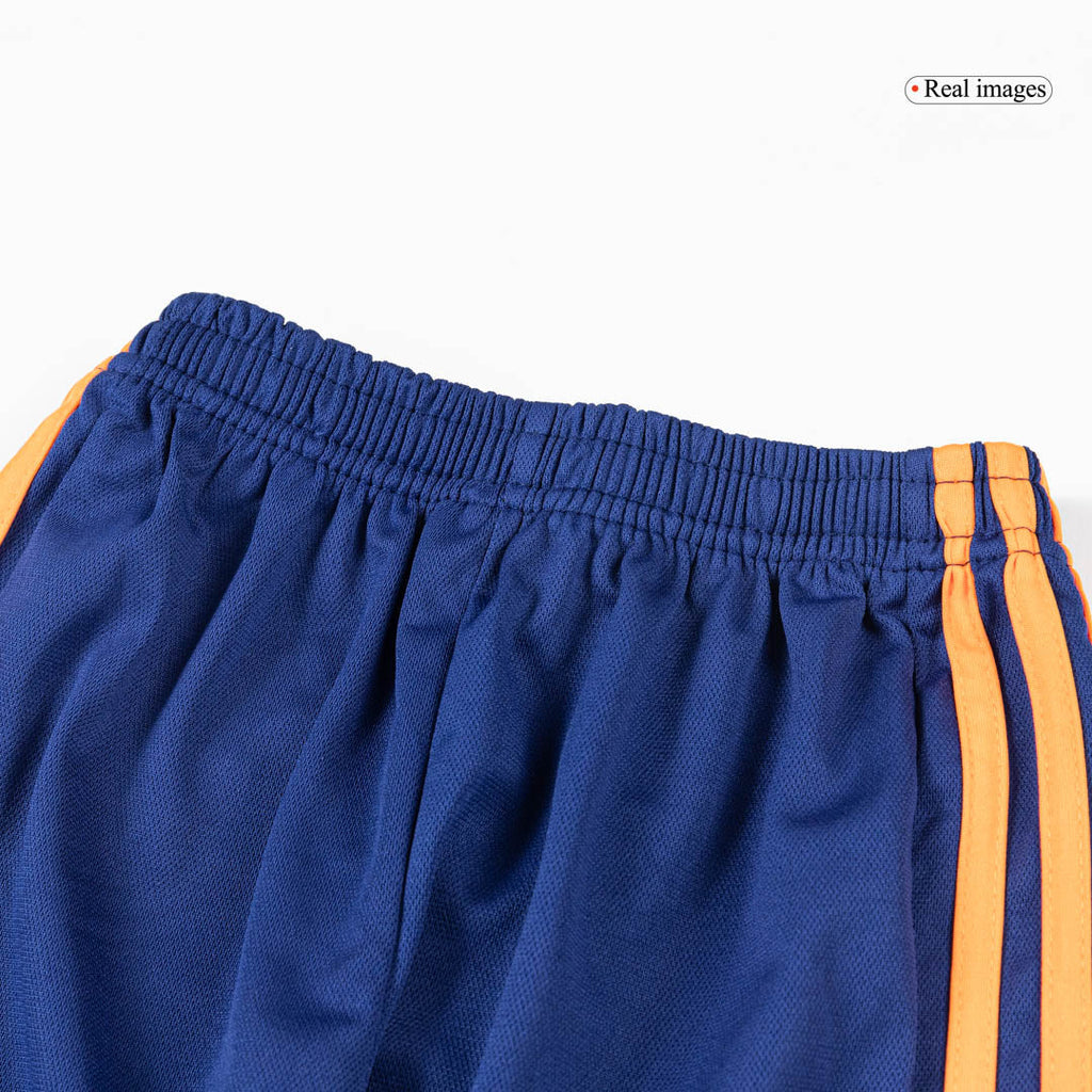 Camiseta de fútbol infantil de visitante del Newcastle United (camiseta y pantalón corto) 2025/26, azul marino