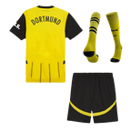 Soccer Kits Borussia Dortmund Home Soccer Jersey Kit(Jersey+Shorts+Socks) 2024/25