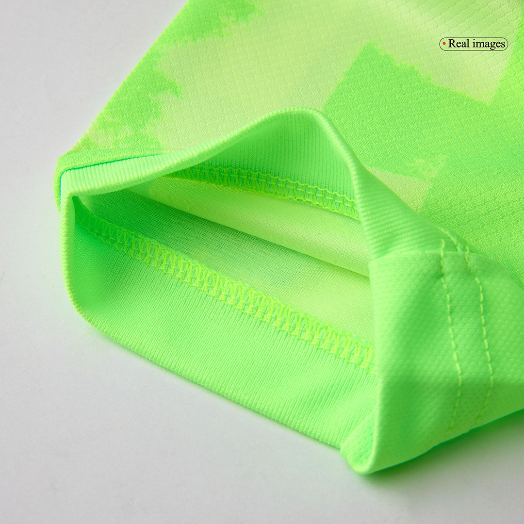 Maillot de football extérieur Barcelone 3e enfant (maillot et short) 2024/25 - UCL (logo Spotify sans texte)