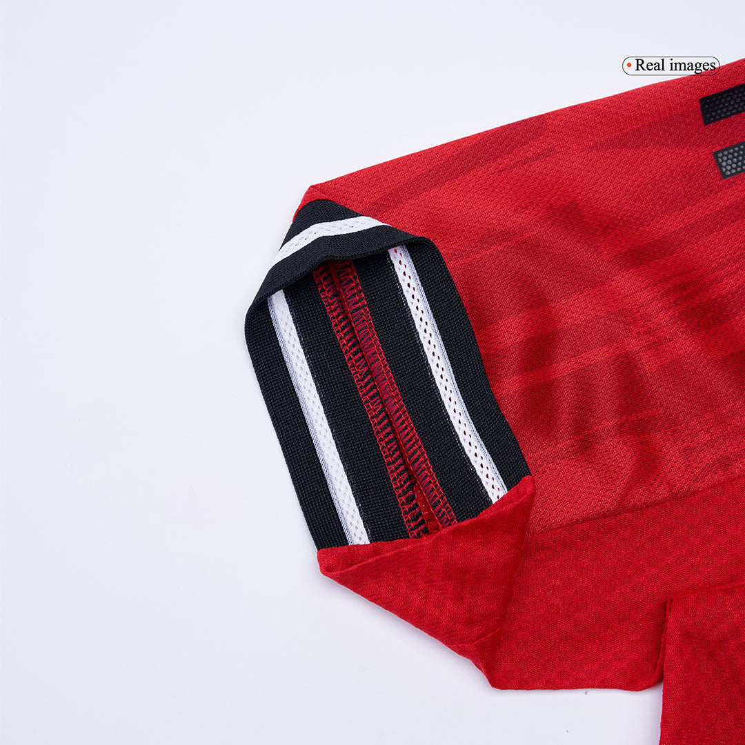 Soccer Kits Authentic B.FERNANDES #8 Manchester United Home Soccer Jersey 2025/26 Red