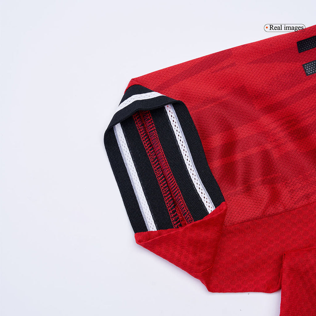 Kits de fútbol ŠEŠKO #30 Camiseta de fútbol local auténtica del Manchester United 2025/26 Roja